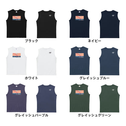 バスケットボール 努力は裏切らない リサイクルポリエステル ノースリーブシャツ カラーバリエーション一覧