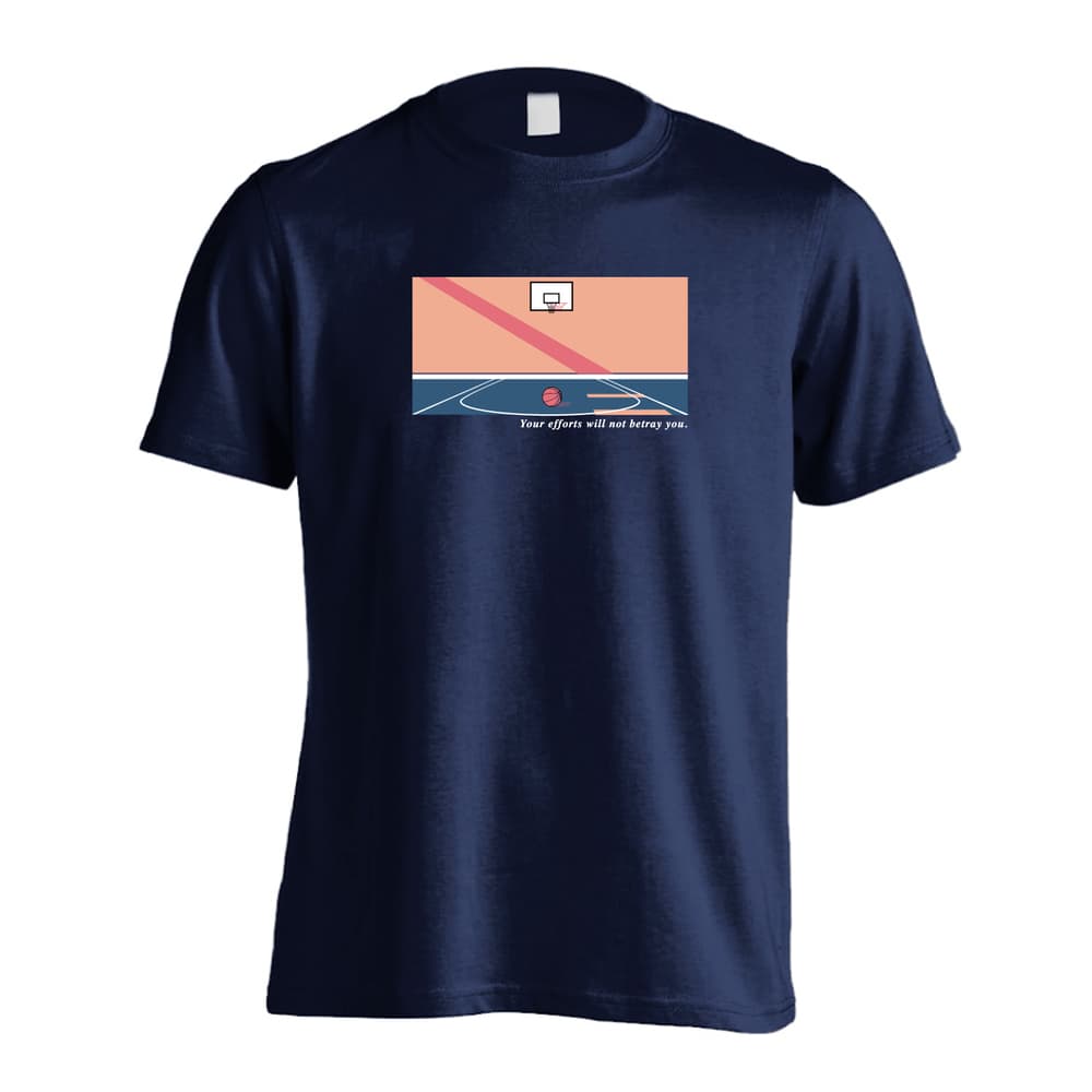 バスケットボール 努力は裏切らない 吸水速乾ドライTシャツ