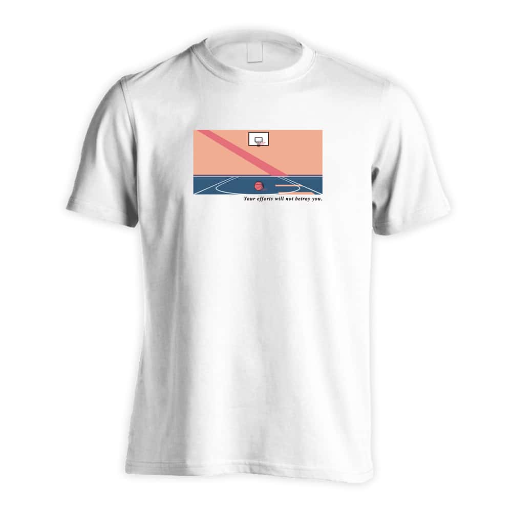 バスケットボール 努力は裏切らない 吸水速乾ドライTシャツ