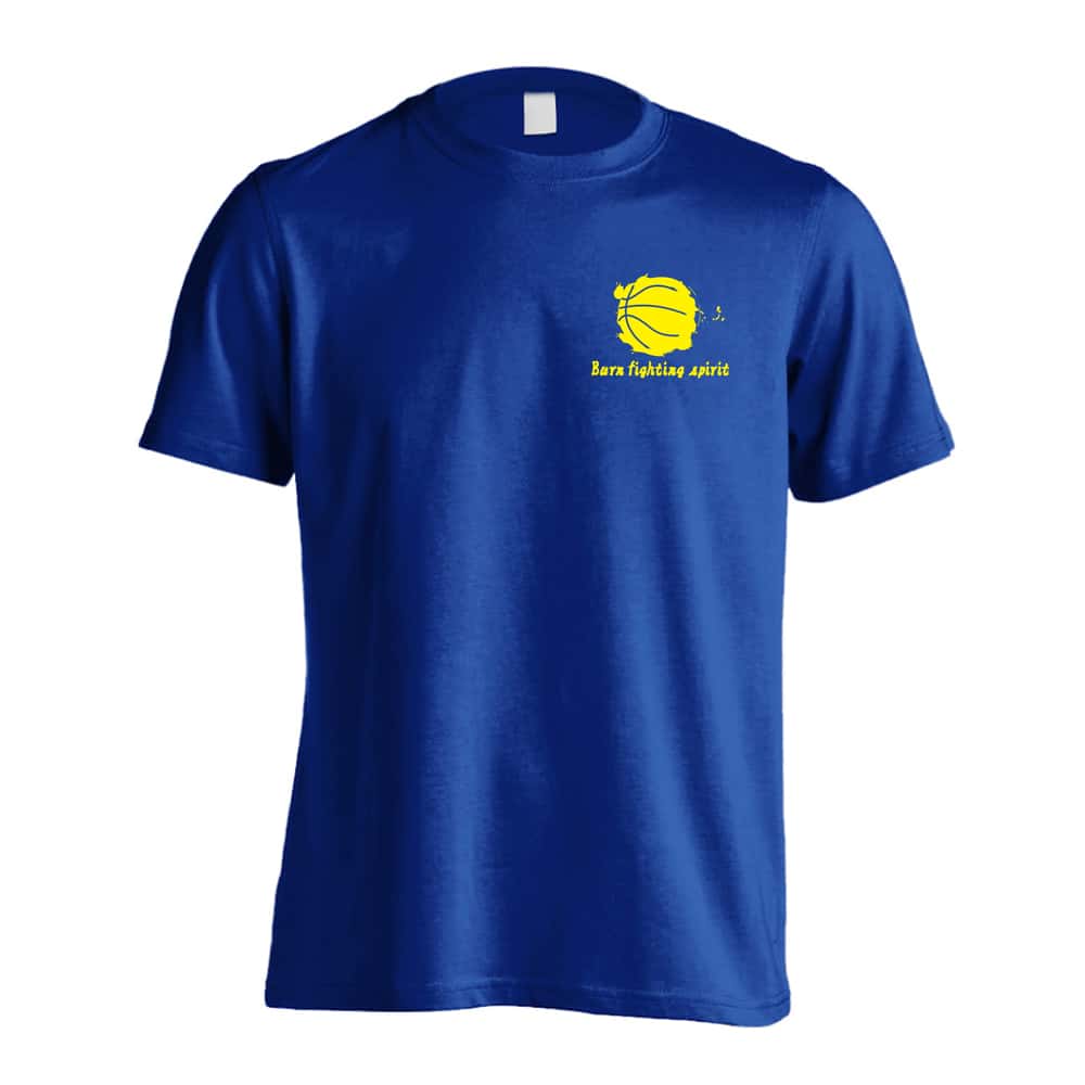 バスケットボール Burn fighting spirit 吸水速乾ドライTシャツ