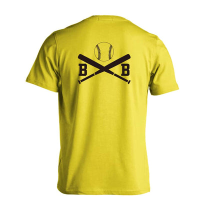 野球 BB カレッジ風デザイン 吸水速乾ドライTシャツ