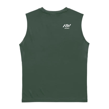 サッカー サッカーボールドット リサイクルポリエステル ノースリーブシャツ 背面デザイン