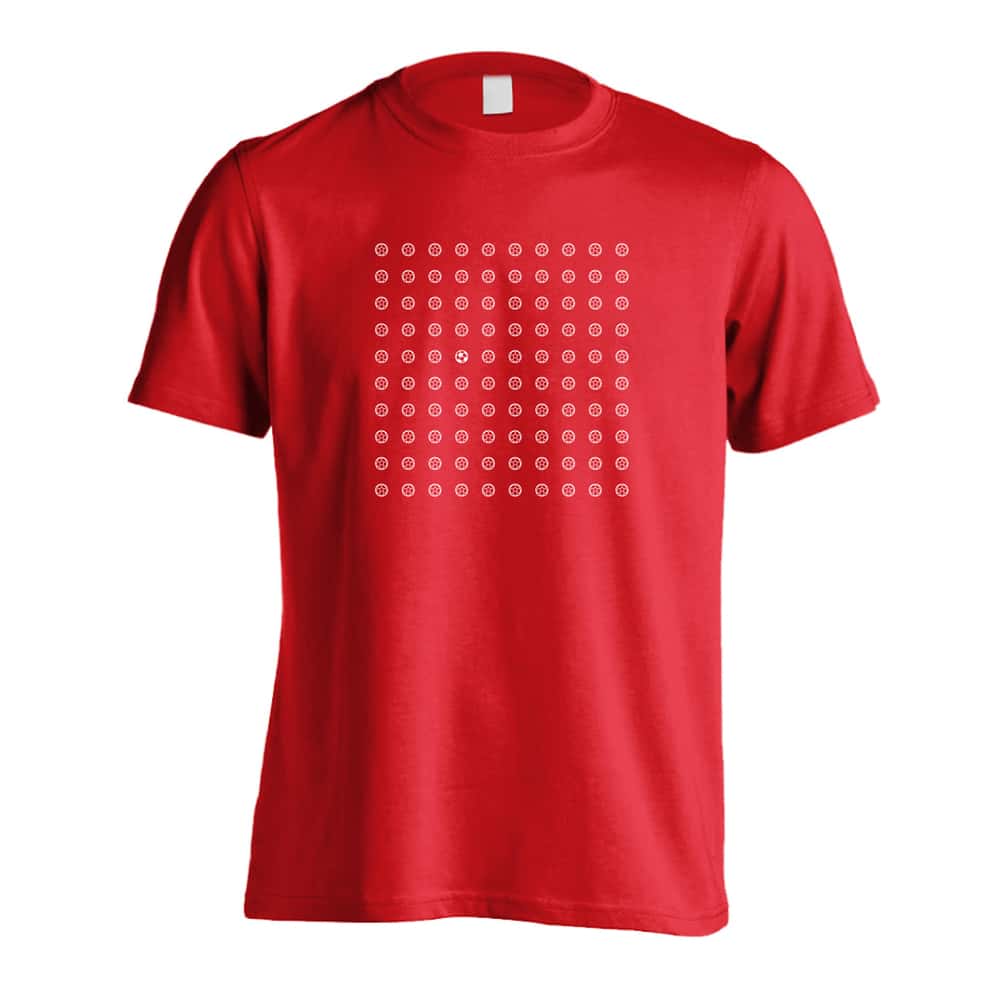 サッカー サッカーボールドット 吸水速乾ドライTシャツ