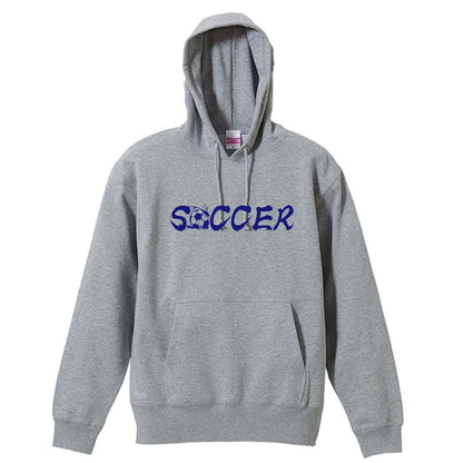 サッカー SOCCER BALL 裏パイルプルオーバーパーカー