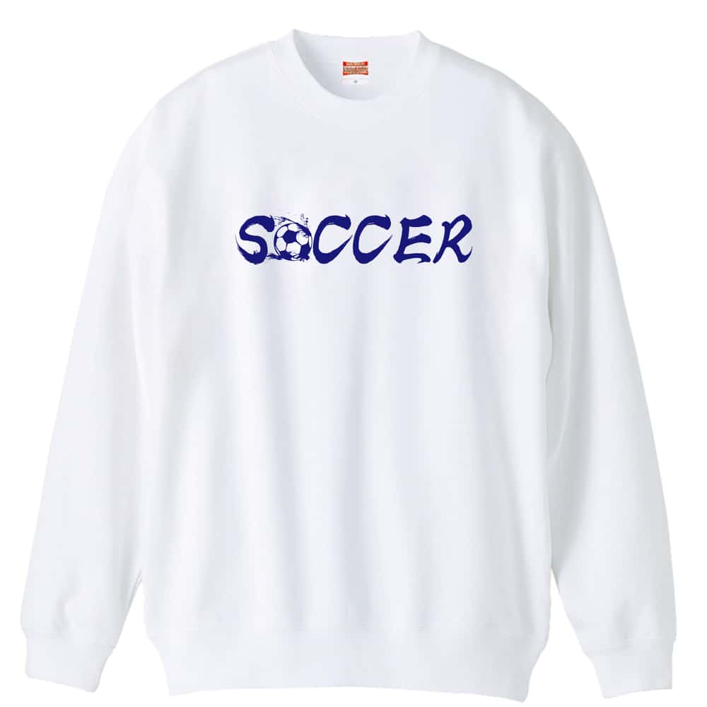 サッカー SOCCER BALL 裏パイルスウェットトレーナー