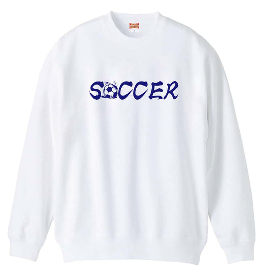 サッカー SOCCER BALL 裏パイルスウェットトレーナー
