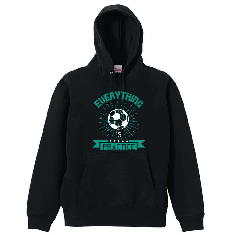 サッカー everything is practice 裏パイルプルオーバーパーカー