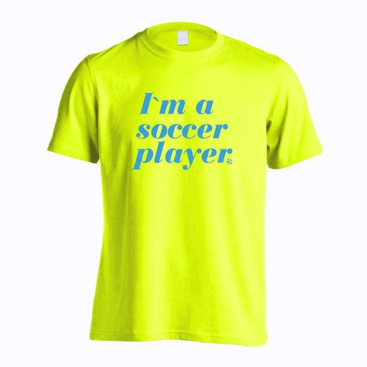 サッカー I'm a soccer player 吸水速乾ドライTシャツ
