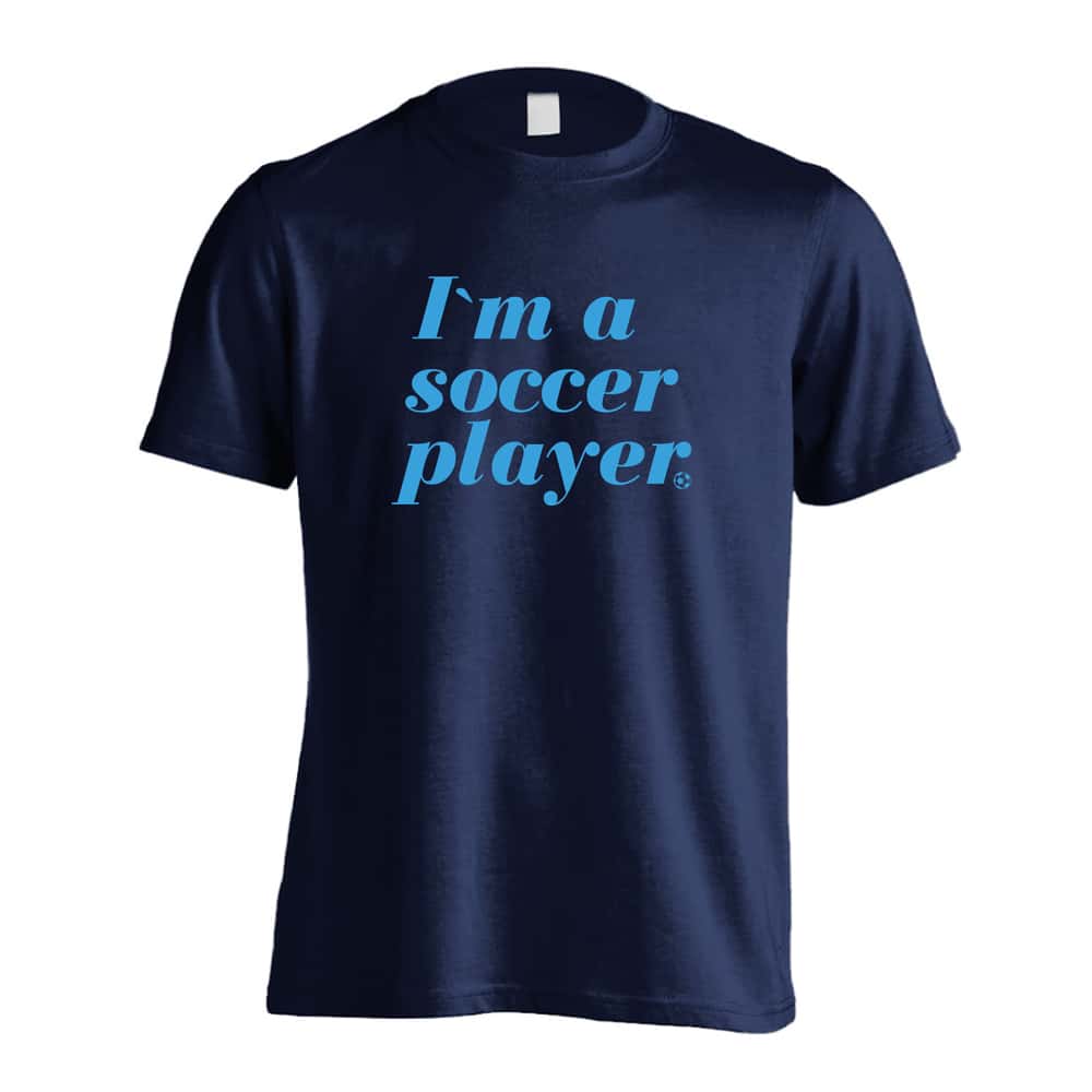 サッカー I'm a soccer player 吸水速乾ドライTシャツ