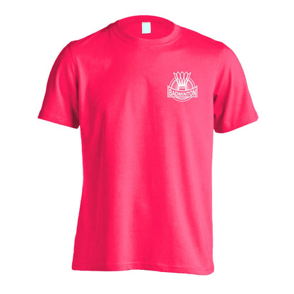 バドミントン BADMINTON シャトルデザイン 吸水速乾ドライTシャツ