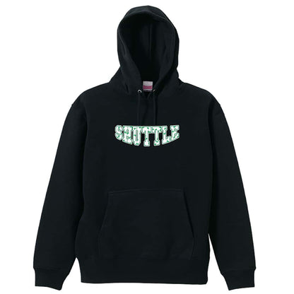 バドミントン SHUTTLE 裏パイルプルオーバーパーカー