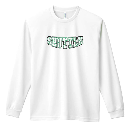 バドミントン SHUTTLE 吸水速乾ドライロングTシャツ