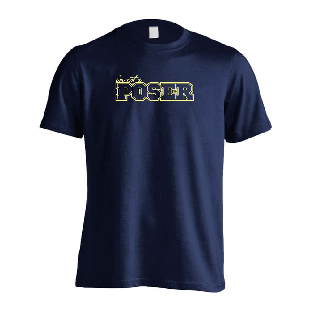 スケボー i’m not POSER 吸水速乾ドライTシャツ