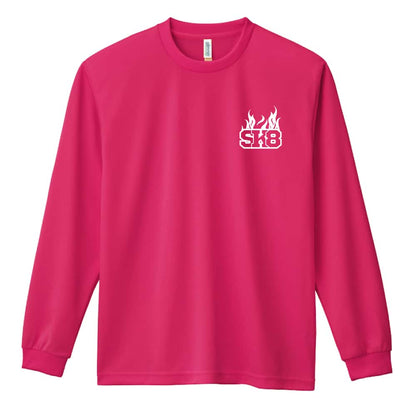 スケボー SK8 吸水速乾ドライロングTシャツ