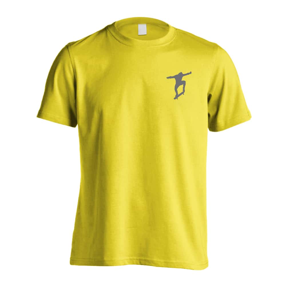 スケボー OLLIE シルエット 吸水速乾ドライTシャツ