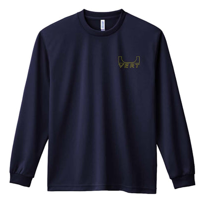 スケボー VERT 吸水速乾ドライロングTシャツ