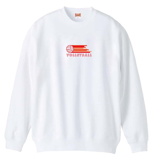 バレーボール カラフル剛速球 裏パイルスウェットトレーナー