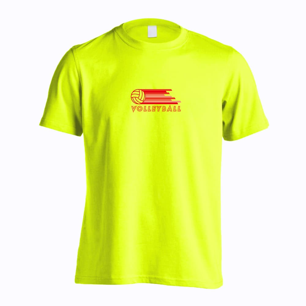 バレーボール ドライTシャツ｜カラフル剛速球｜ARTWORKS-KOBE – アート