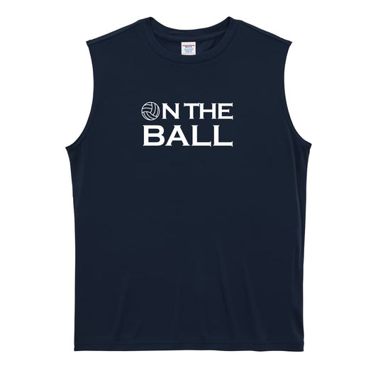バレーボール ON THE BALL リサイクルポリエステル ノースリーブシャツ