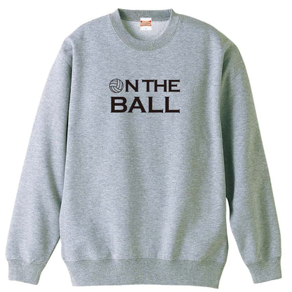 バレーボール ON THE BALL 裏パイルスウェットトレーナー