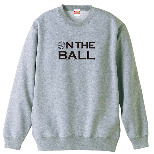 バレーボール ON THE BALL 裏パイルスウェットトレーナー
