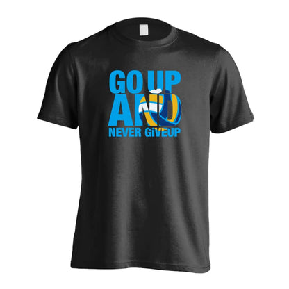 バレーボール GO UP AND NEVER GIVE UP 吸水速乾ドライTシャツ
