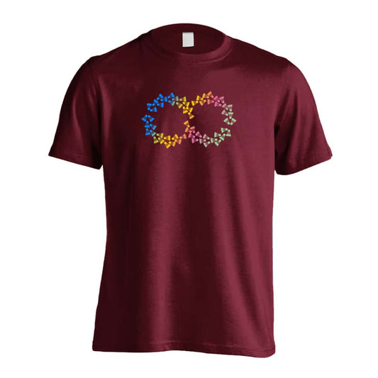 バドミントン 無限 バドミントンシャトル 吸水速乾ドライTシャツ