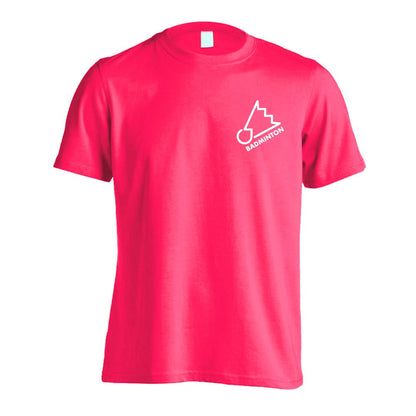 バドミントン BADMINTON フラットロゴ 吸水速乾ドライTシャツ
