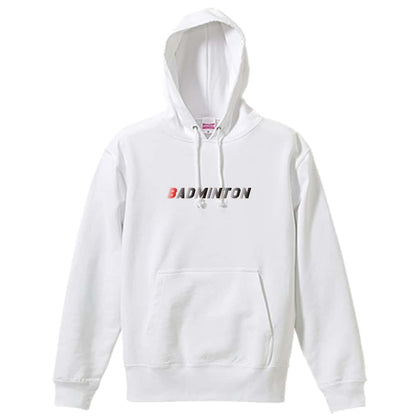 バドミントン 超速 BADMINTON 裏パイルプルオーバーパーカー