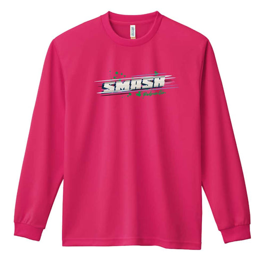 バドミントン SMASH 吸水速乾ドライロングTシャツ