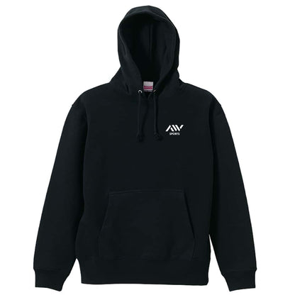 ラクロス 棒網球魂 裏パイルプルオーバーパーカー 前面デザイン