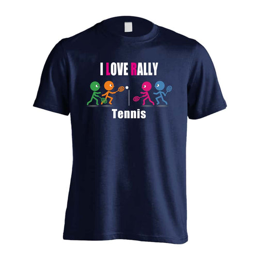 テニス I LOVE RALLY 吸水速乾ドライTシャツ