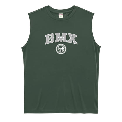 ビーエムエックス BMX カレッジロゴ リサイクルポリエステル ノースリーブシャツ