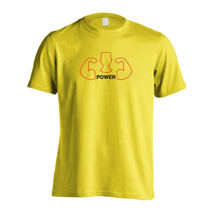 POWER 筋トレ 筋肉 ワークアウト 吸水速乾ドライTシャツ