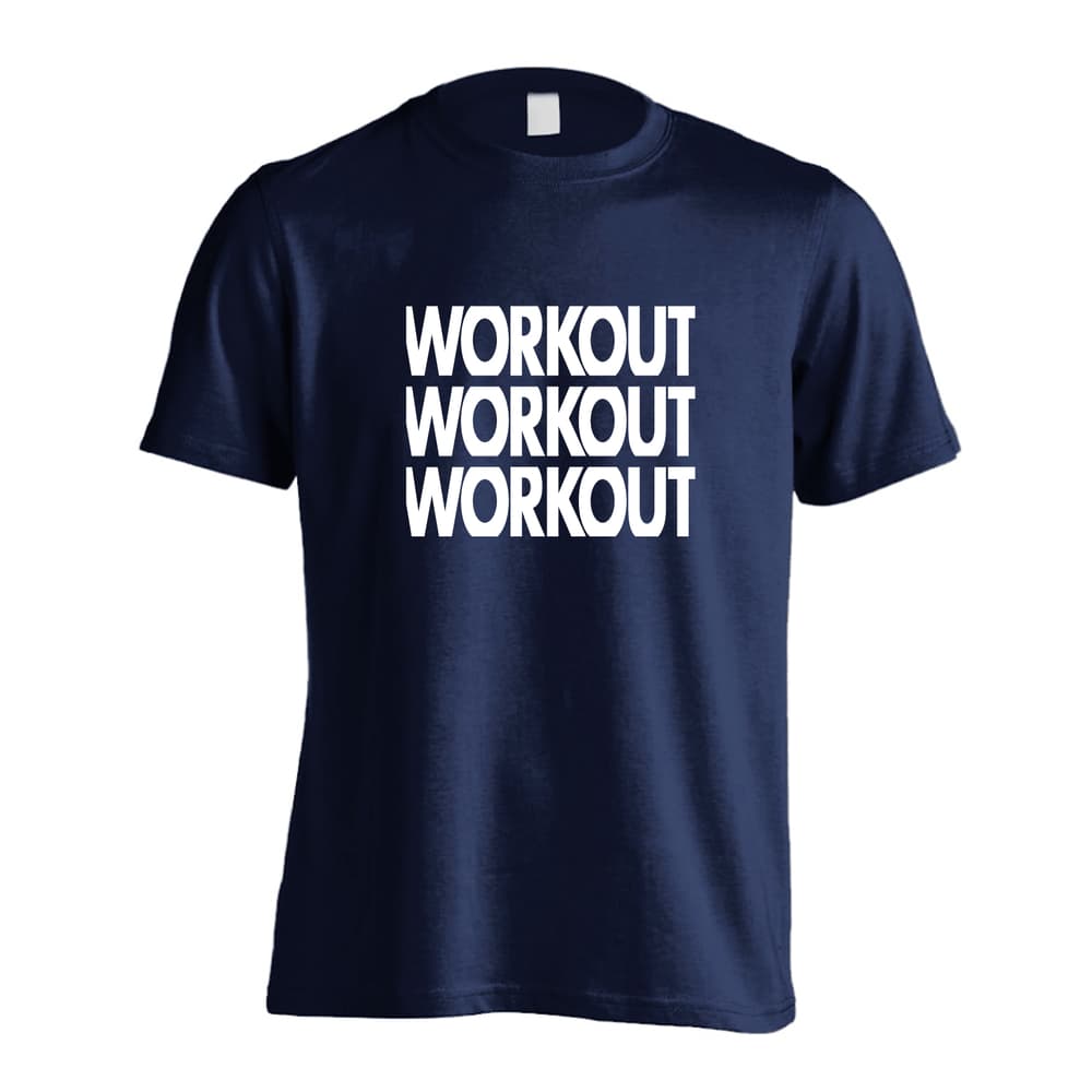 ドライTシャツ｜WORKOUTx3 筋トレ 筋肉 ワークアウト｜ARTWORKS-KOBE