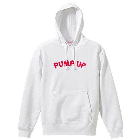 PUMP UP 筋トレ 筋肉 ワークアウト 裏パイルプルオーバーパーカー