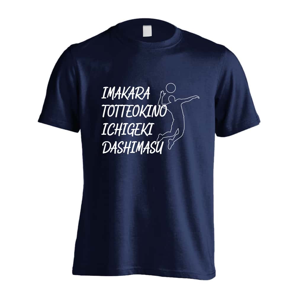 バレーボール とっておきの一撃 吸水速乾ドライTシャツ