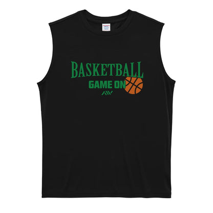 バスケットボール BASKETBALL GAME ON リサイクルポリエステル ノースリーブシャツ