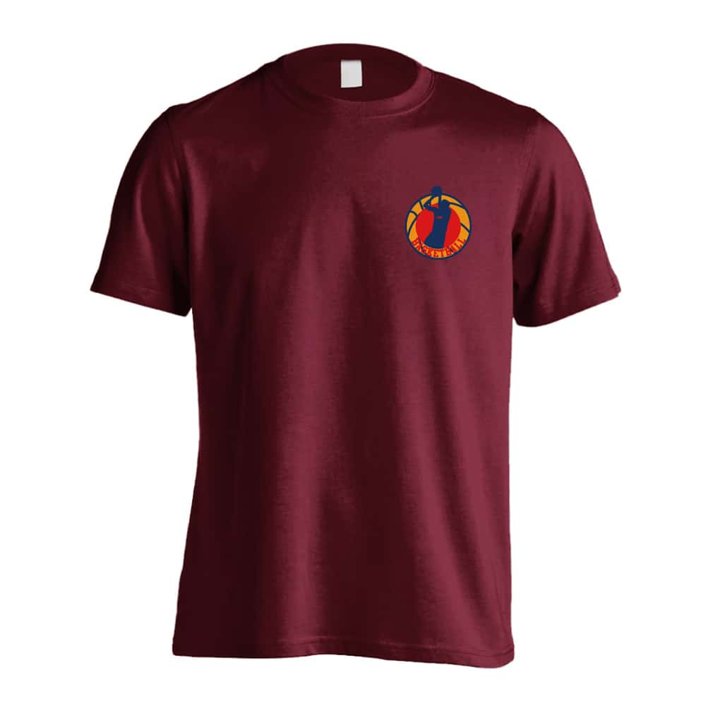 バスケットボール シュートフォーム エンブレム 吸水速乾ドライTシャツ