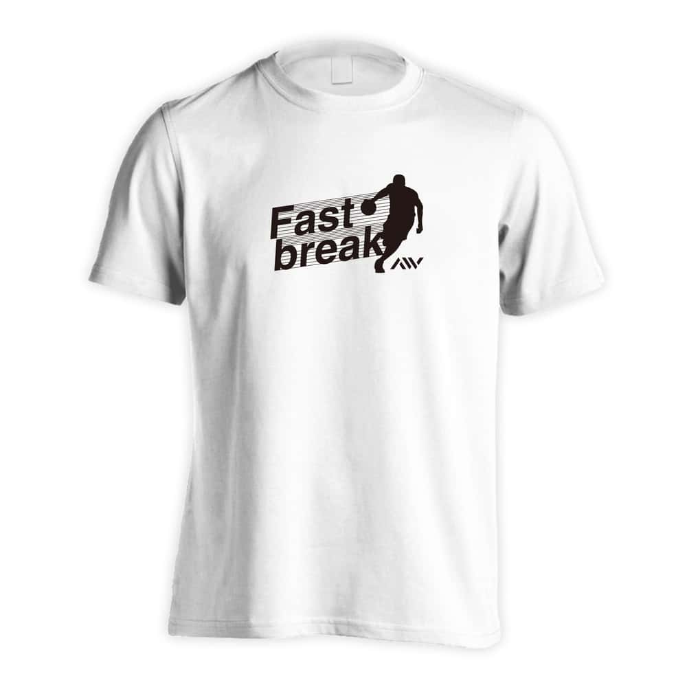 バスケットボール 速攻 Fast break 吸水速乾ドライTシャツ
