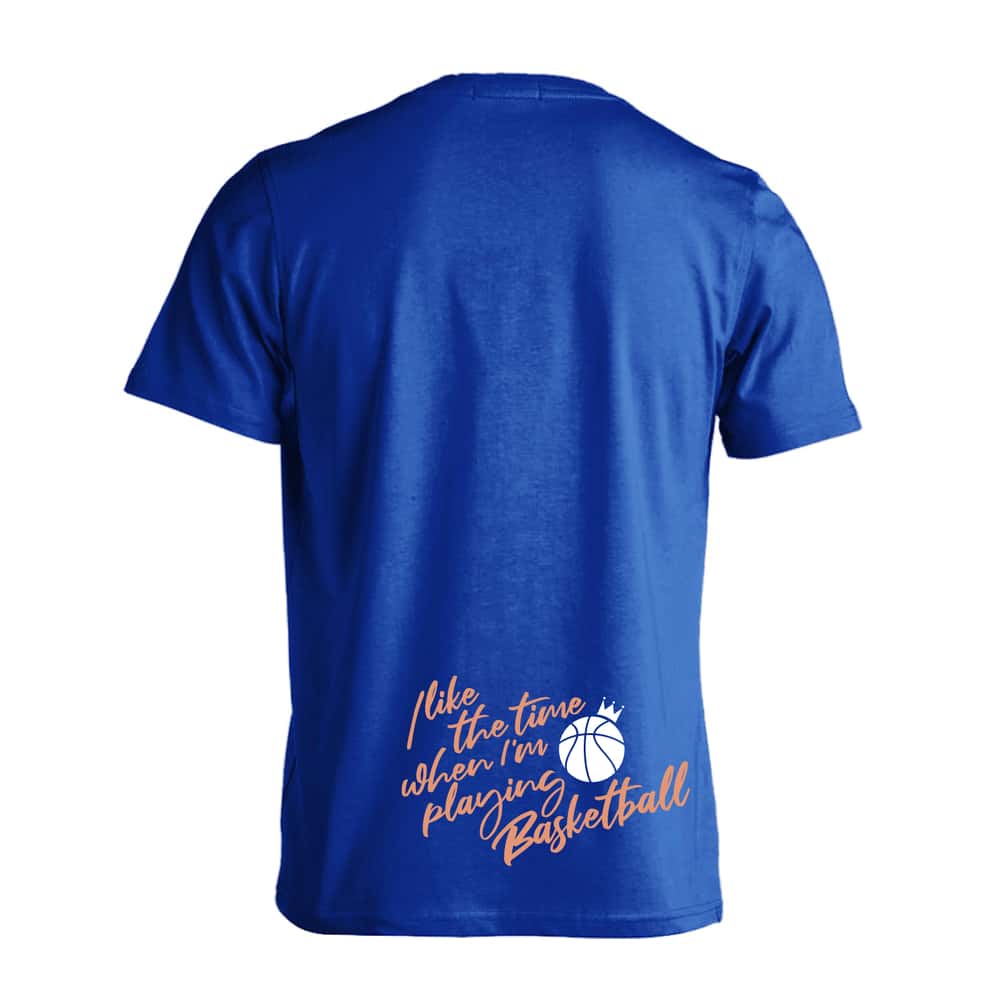 バスケットボール バスケをしている時間が好き 吸水速乾ドライTシャツ