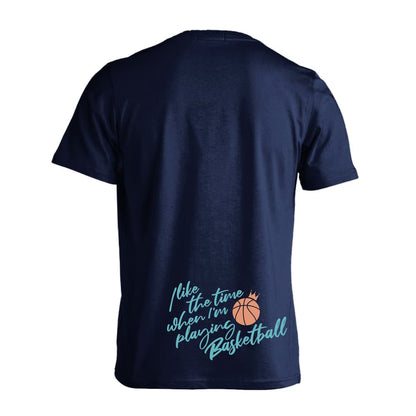 バスケットボール バスケをしている時間が好き 吸水速乾ドライTシャツ