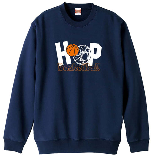 バスケットボール HOOP 裏パイルスウェットトレーナー