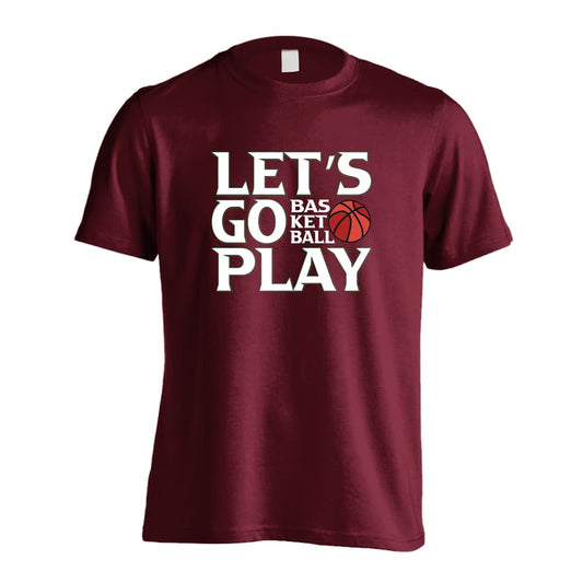 バスケットボール LET'S GO PLAY 吸水速乾ドライTシャツ