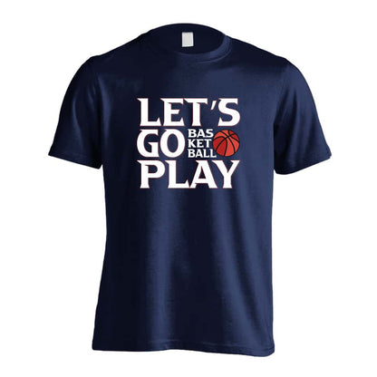 バスケットボール LET'S GO PLAY 吸水速乾ドライTシャツ