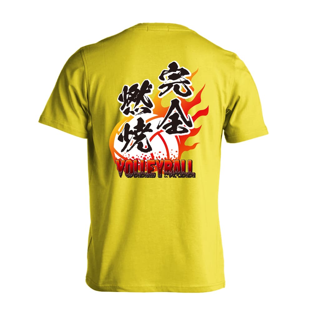 バレーボール 完全燃焼 吸水速乾ドライTシャツ