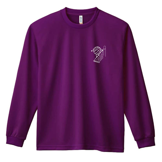 バレーボール どっちなんだい 吸水速乾ドライロングTシャツ