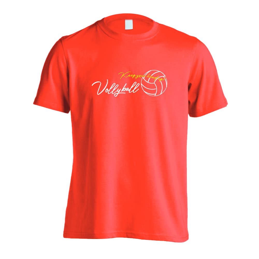 バレーボール Keep your head up 吸水速乾ドライTシャツ