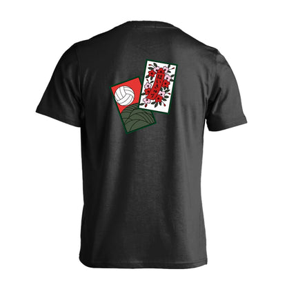 バレーボール 花札 吸水速乾ドライTシャツ