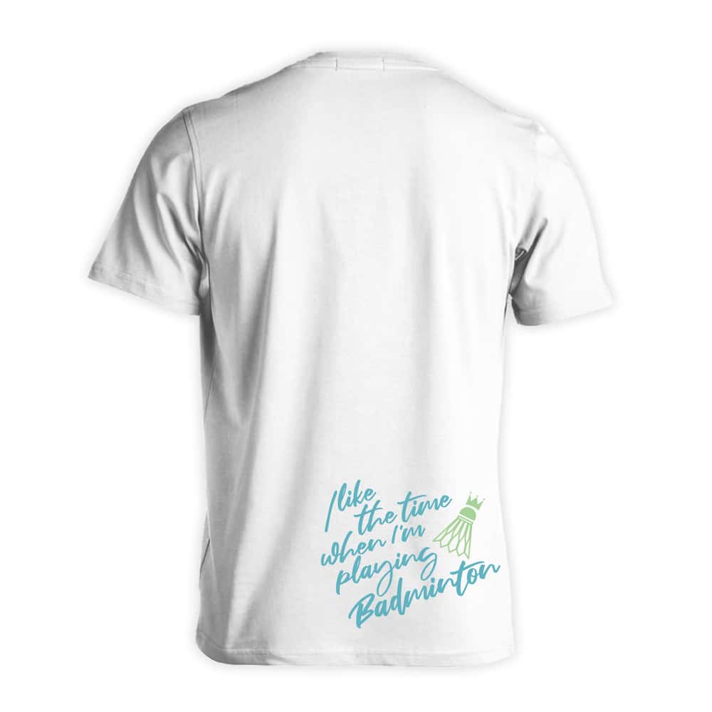 バドミントン バドミントンをしている時間が好き 吸水速乾ドライTシャツ